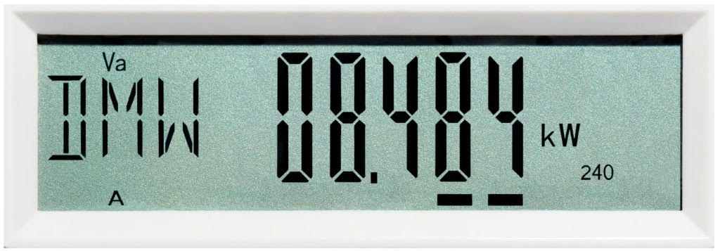 Photo d'un compteur d'Hydro-Québec